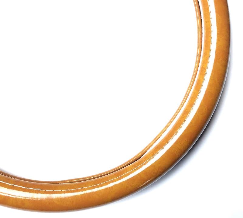 ステアリング木製カバー ×3 Amazon | JOSS カー 用品 ウッド コンビ 木目 レトロ ハンドル