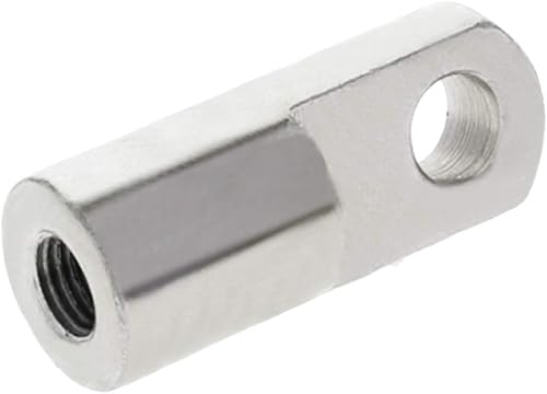 Miniatura 26 de Aicosineg Cilindro de aire Clevis Y Junta M10x1.25in Rosca hembra Y Conector 2.04in Longitud Cilindro de aire Rod Clevis Extremo neumático Cilindro