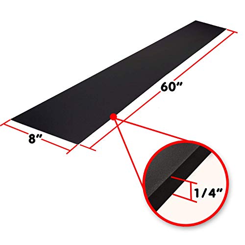 2 Pack Super Value 60" X 8" X 1/4" Large Xcel Neoprene Roll With Adhesive, Water And Weather Resistant, Neoprene Fabric Great For Diy Projects, Neoprene Foam Made In Usa #TOP1