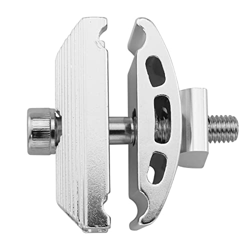 Bicycle Seatpost Head Saddle Pipe Head Dghaop Silver Aluminium Alloy Bike Seatpost Clamps Head Saddle Pipe Screw Seat Tube Cycling Screw Seat Tube Post Single Rod Head Parts #TOP2
