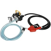 BLACKHORSE-RACING Self Priming 110v Ac 16GPM Oil Transfer Pump Fuel Diesel Kerosene Biodiesel Pump w/Hose & Nozzle