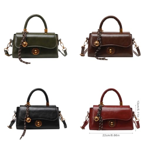 Elegant Women's Shoulder Bag with Decorative Charm Practical and Stylish Handbag for Everyday Use and Special Occasion3