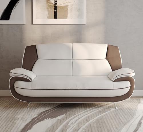 Imebel Sofa Set 3-2-1 für Wohnzimmer – Bequeme Couchgarnitur mit 3-Sitzer, 2-Sitzer & Sessel – Elegante Sitzgarnitur mit Stoffbezug – Ohne Schlaffunktion – Komfortable Polsterung – Modernes Design – Bild 5