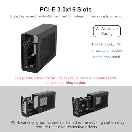 External GPU Dock for Thunderbolt 3