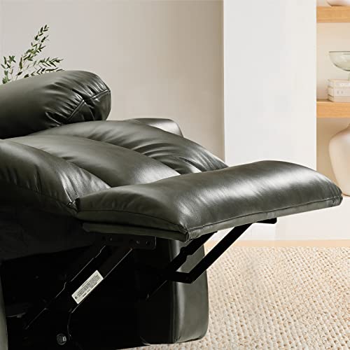 Maevis Large Power Lift Recliner Chair With Massage And Heating For Elderly And Adults,Breathable Leather Recliner Chairs For Living Room,Usb Port,2 Cup Holders (Sliver Grey) #TOP4