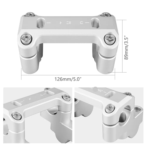 Guidon riser R1250GS et GSA, finition anodisée haut de gamme - 3