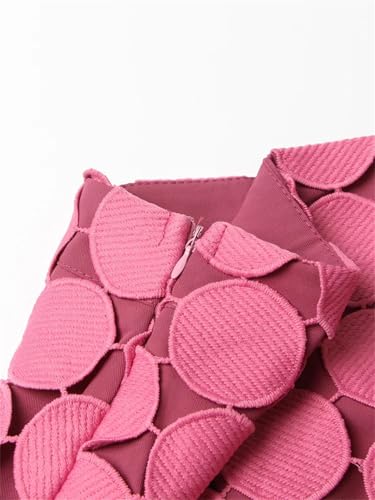 Womens Cut Out Skirt High Waist Patchwork Tassel Irregular Hem Solid Midi Skirts4