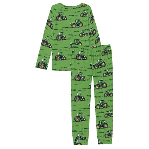 Men's Long Sleeve Pajamas Sets 2Pcs Mens Sleepwear Tops and Pajamas Bottom,Soft Comfy Lounger Set4