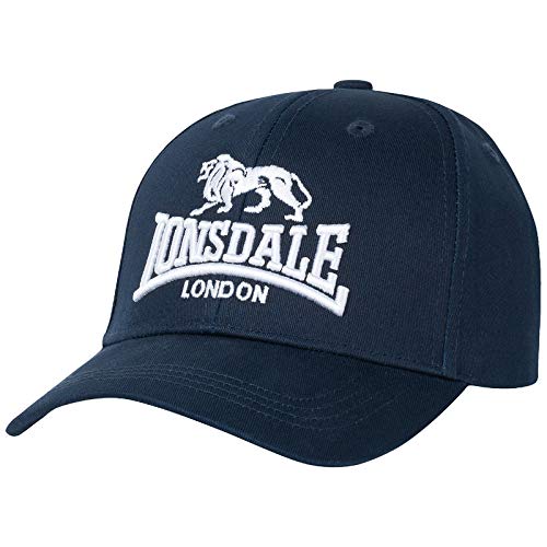 Lonsdale Unisex's Wiltshire Double Pack Cap, Black/Dark Navy, One Size - Image 4