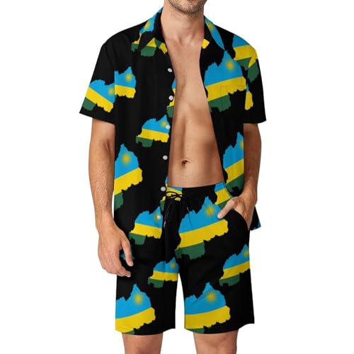 Camisa botones Ruanda y short para hombre el regalo perfecto de verano
