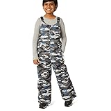 Eddie Bauer Kids Powder Search Snow Bib for Boys and Girls, Water Resistant Insulated Ski Overalls ,...