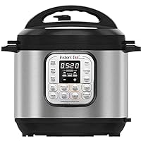 Instant Pot DUO MINI 3L Electric Pressure Cooker. 7-in-1: Pressure Cooker, Slow Cooker, Rice Cooker, Sauté Pan, Yoghurt Maker, Steamer and Food Warmer, Black,silver