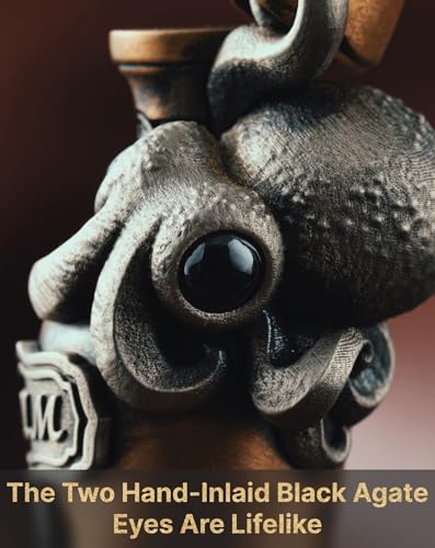 COPPERTIST.WU Octopus Capsule Pendant Necklace for Men Women Pet Ashes Urn Holder Keepsakes Jewelry Gift4