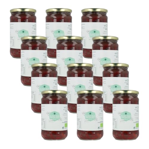 PLANETA HUERTO | Pack 12 x Alubia Cocida Roja ECO 570g, Alimento Completo y Saludable