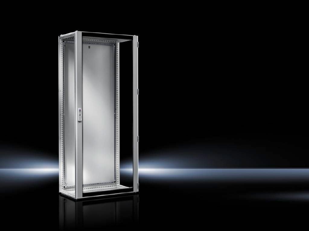 Rittal 8840110 Anreihgehäuse System Vx25 Grundgehäuse mit verglaster Tür