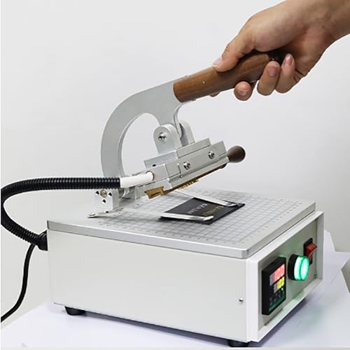 Manual Metal Stamping Machine for Labels - Embossing & Debossing Tool for Printing Letters on Metal Sheets, Ideal for DIY Crafts and Custom Signage