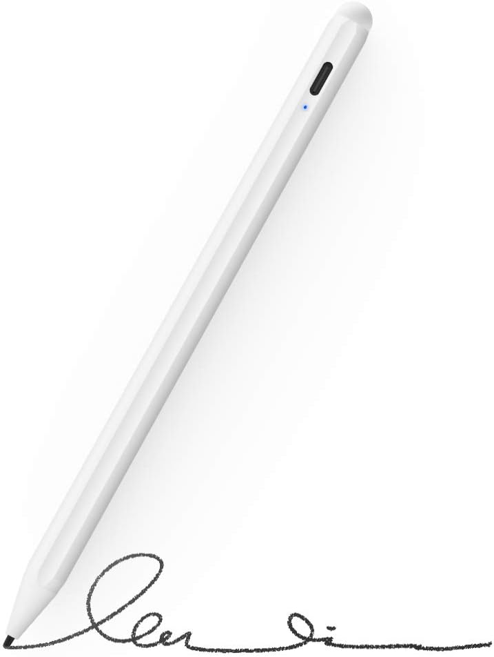 2nd Gen Active Stylus Digital Pen, Palm Rejection Pencil Compatible for Apple iPad/iPad pro 2018(6th Gen)/ iPad Air (3rd), iPad Mini (5th Gen)/Pro (3rd) 11/12.9