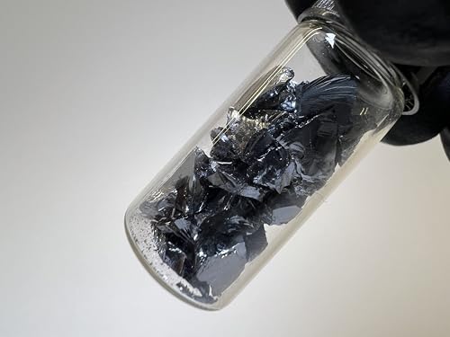 Silicon Crystals Sample Pure 99.9% Metalloid for Collection or Experiments