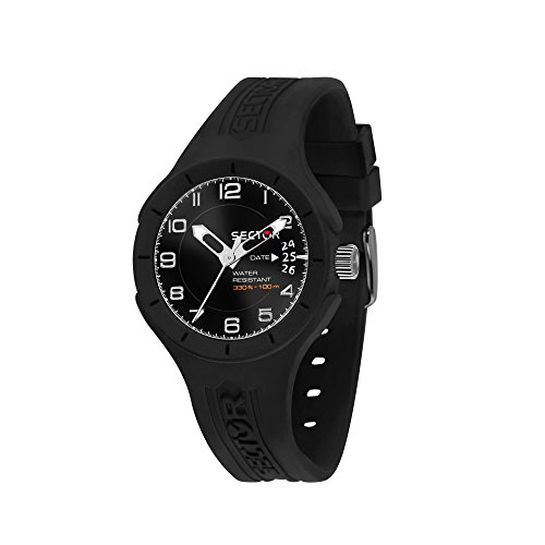 Preisvergleich Produktbild Sector No Limits Herren Analog Quartz Uhr mit Silicone Armband R3251514012