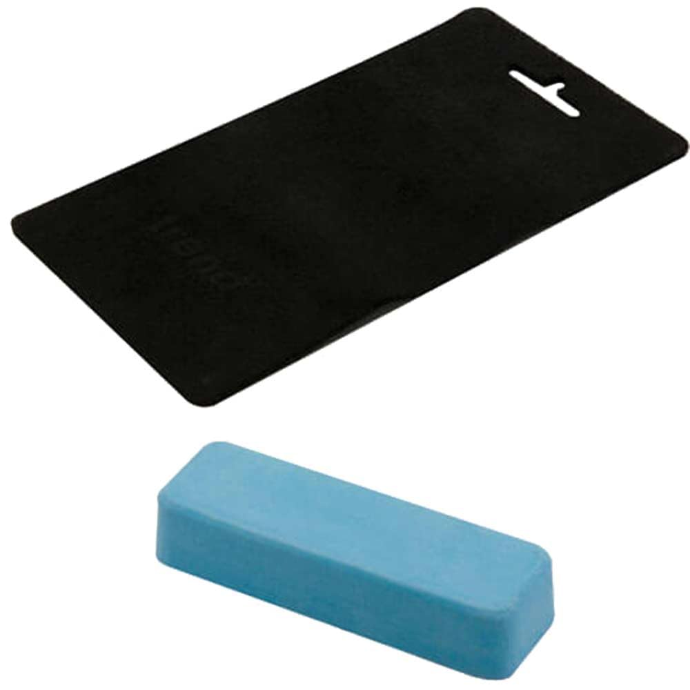 Trend Honing Compound and Leather Strop Kit, Hone & Polish Finish Your Cutting Tools with Ease, DWS/HP/KIT