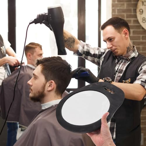 Miroir à main grand format Tofficu pour vérifier l'arrière de la coiffure facilement - 8