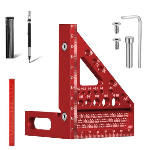 Dhqkqg 3D Multi Angle Measuring Ruler