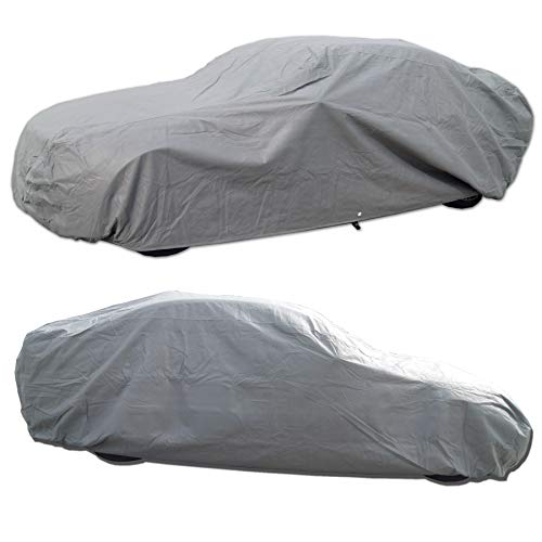 Image of Car Cover Waterproof All Weather | 7-Layer Car Covers for Automobiles & Car Snow Cover | Full Exterior Rain Cover | SUV Sedan. Size 209.8 inch x 70.1 inch