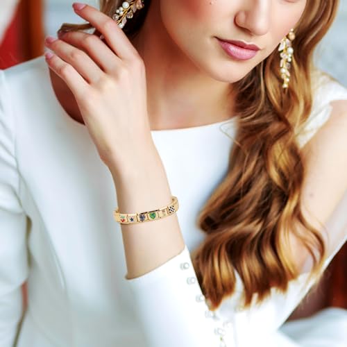 Pulsera italiana con dijes intercambiables y herramienta para regalar 7