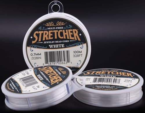 Fil Opelon stretch .7mm pour enfiler des perles en pierre et fabriquer des bracelets - 7