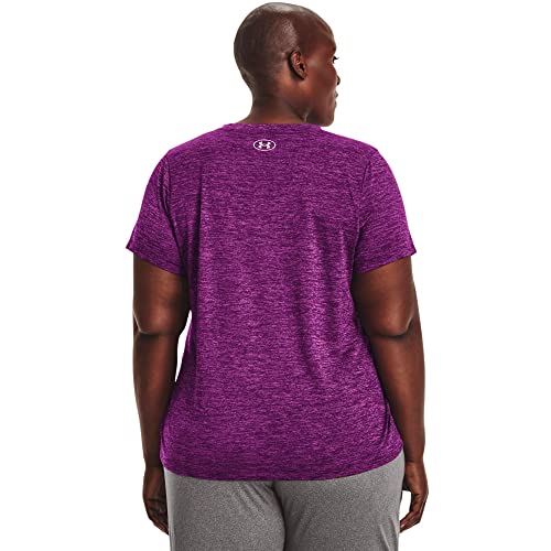 Image of Under Armour Plus Size Tech Solid Short Sleeve V-Neck