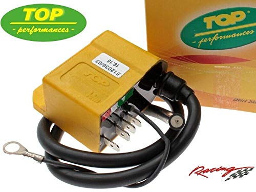 9910150 CENTRALINA TOP ANTICIPO FISSO GIALLA AM 345 AM6 MOTORI MINARELLI 50