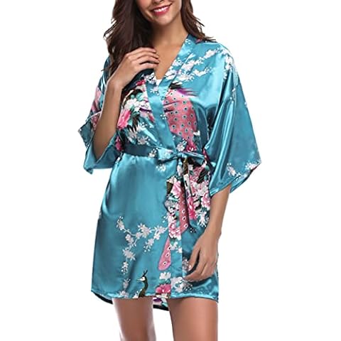 Peignoir Satiné Femme Migcaput Cover