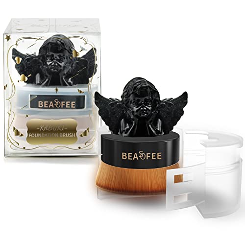 Foundation Makeup Brush Flat Top Kabuki Foundation Face Makeup Brushes,Professional Body Foundation Brush For Blending Liquid,Cream Or Mineral Powder Large Body Makeup Face Brush #TOP7