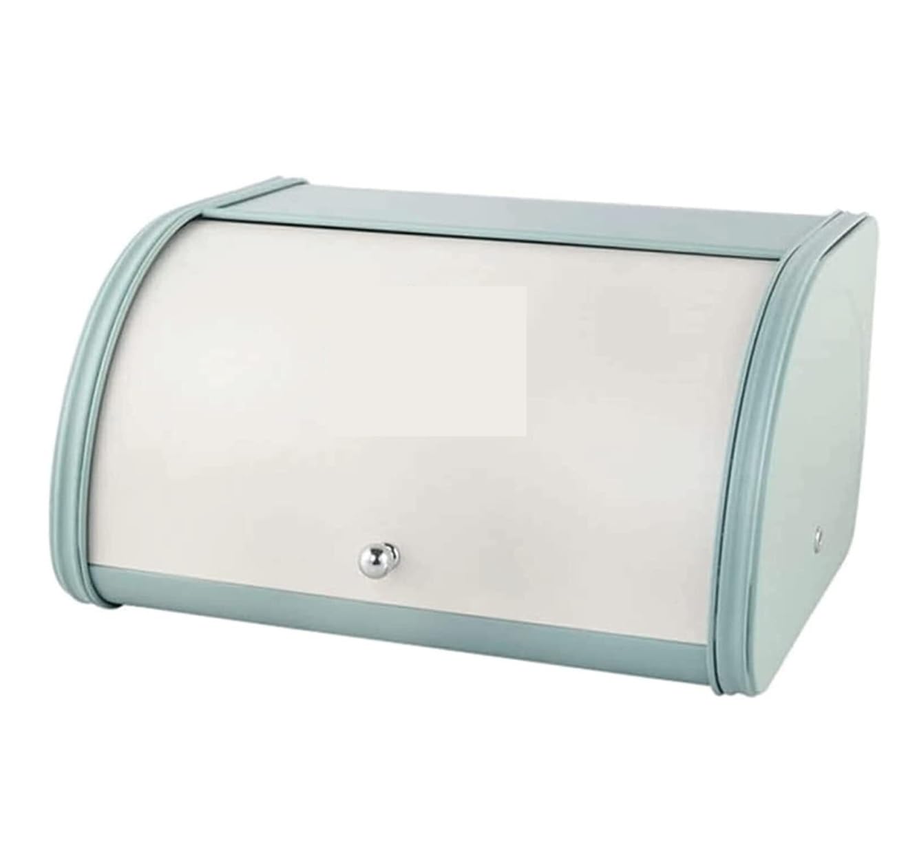 MHbdfsxz Bread Container Storage Bin Metal Bread Box Multifunctional Bin Minimalistic Storage Container For Decor Cookies Pastries(Grün)