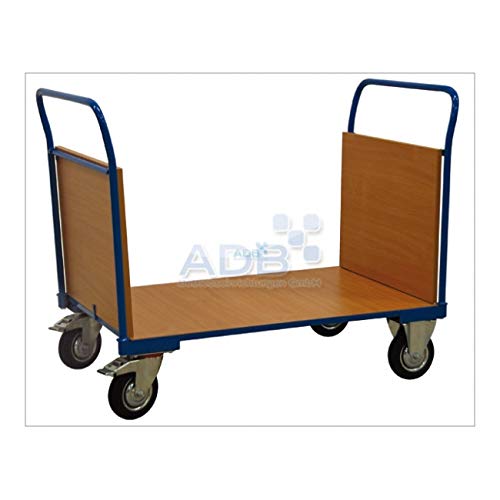 ADB Transportwagen mit 2 Holzwänden, 160L 1140xB700xH500mm