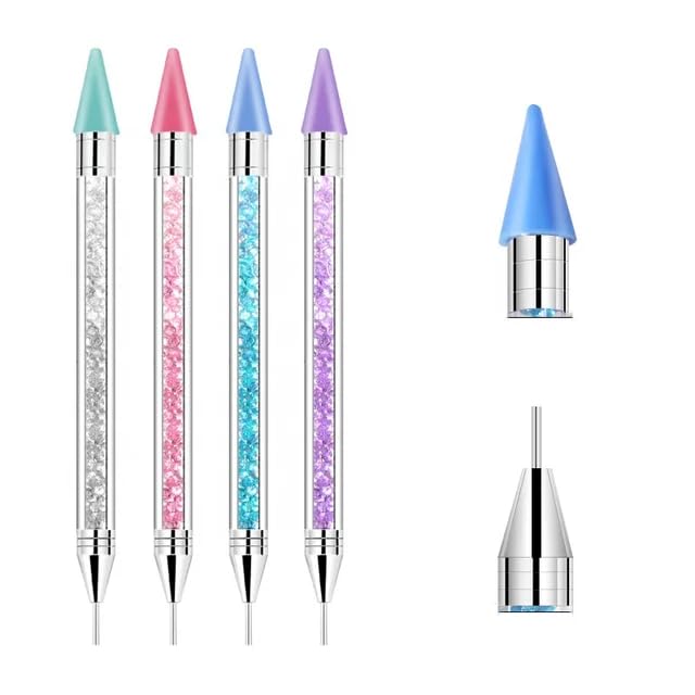 BANIRA Rhinestone Picker Tool, Dual-Ended Diamond Painting Wax Pencil Gems Crystals Picker Pen Nail Art DIY Decoration Tool (pack of 1pcs)-image-24
