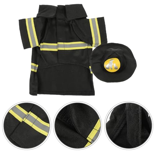 Disfraz de Bombero para Perros y Gatos Talla S miniatura 7
