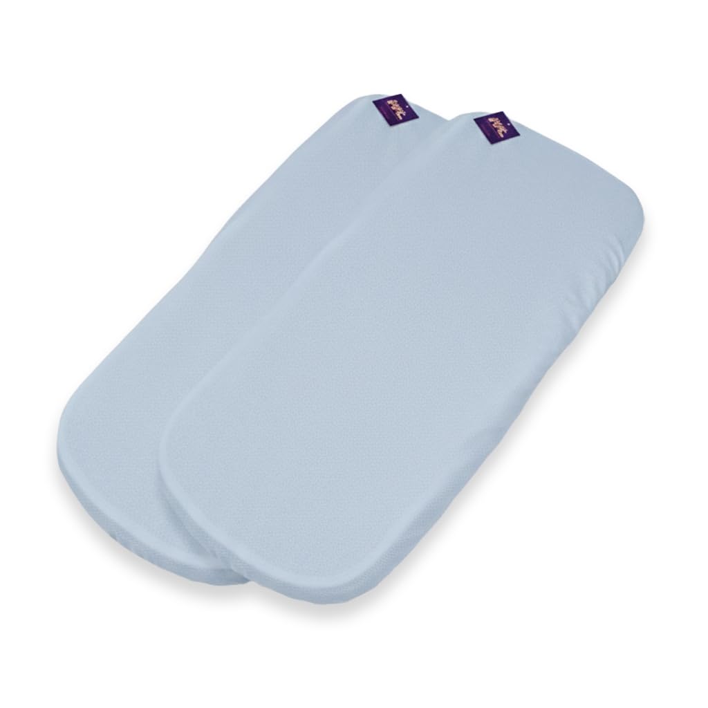 Tititnins® - Pack 2ud.Sabana Bajera Capazo para Joolz AER 2 | Funda Colchón Protector Cuco Carrito Bebe | ALGODÓN | 100% Algodón Certificado Oeko-Tex® Organic Cotton — view 8