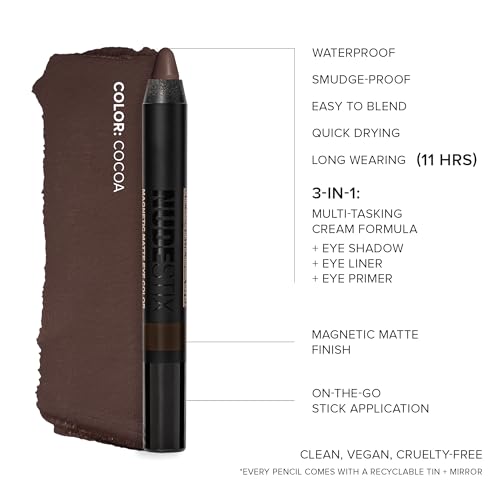 Nudestix Magnetic Matte Eye Color Lápiz de Ojos 3 en 1 miniatura 5