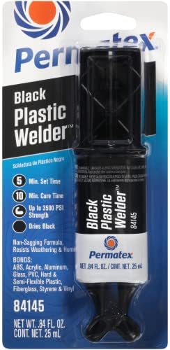 Permatex 84145 Permapoxy Black Plastic Weld - 0.84 fl. oz.