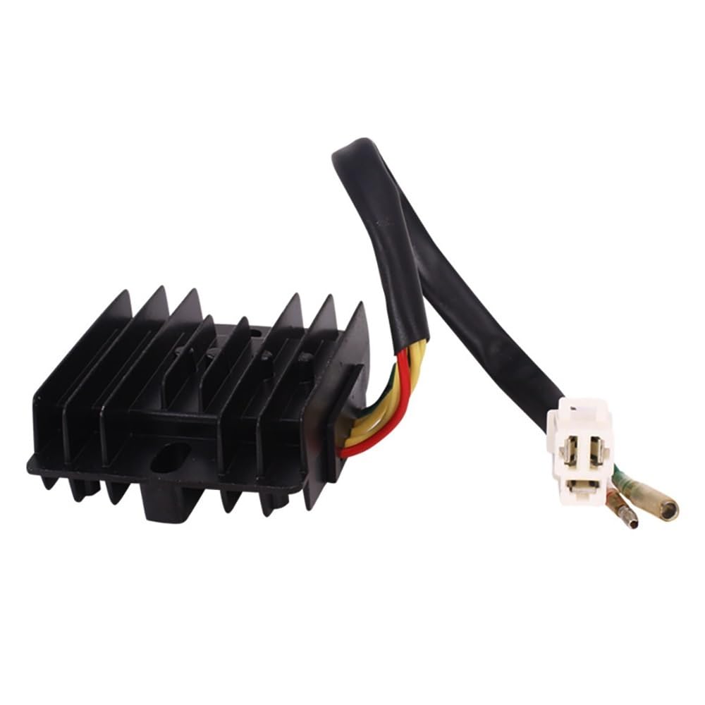 Rectificador regulador Voltaje Cargador Regulador De Voltaje Rectificador DC 12V para Motocicleta con Enchufe para CA250 CMX250 DD250 JH250 DD350 JH350