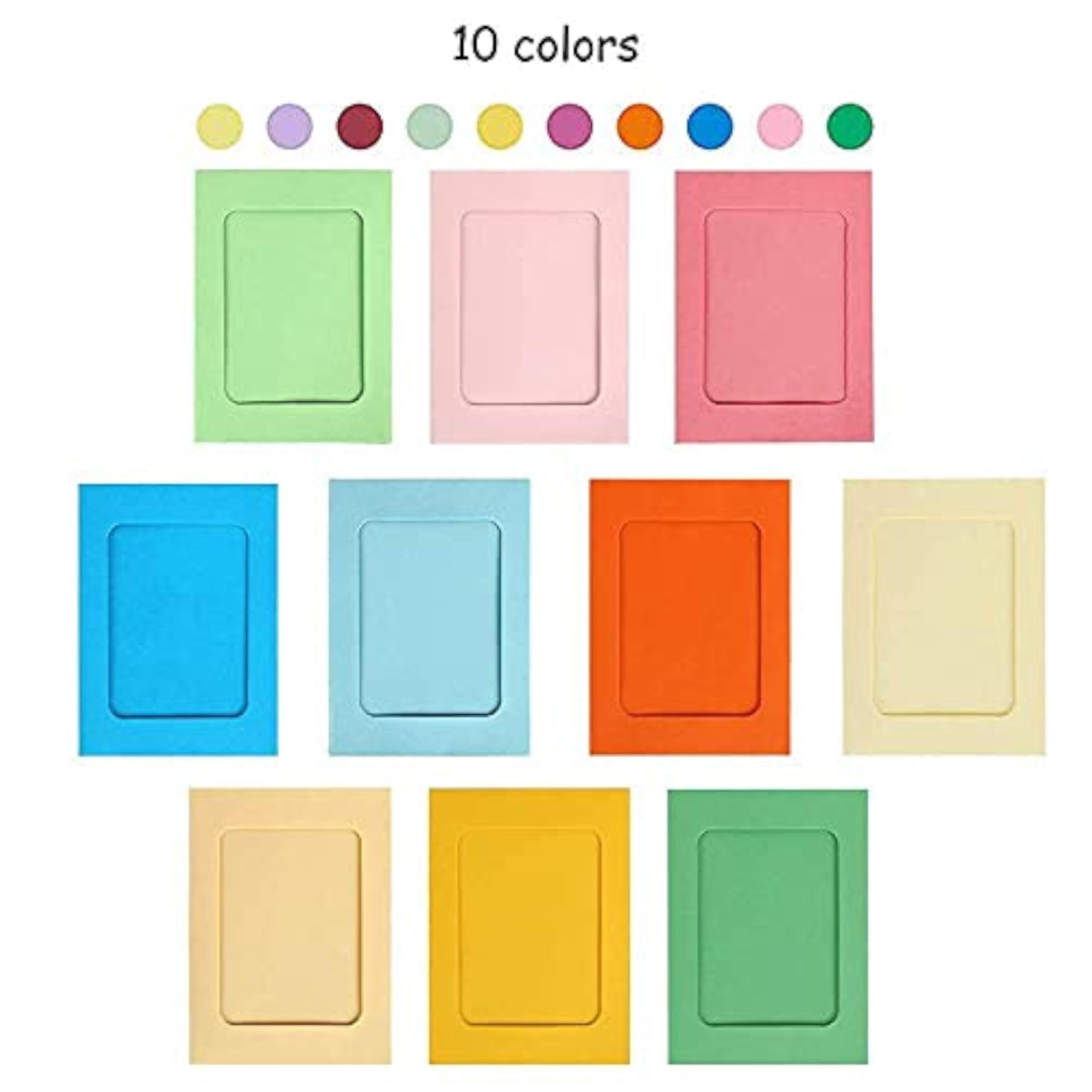 Paper Picture Frames Holds 4 x 6 Inch Photos