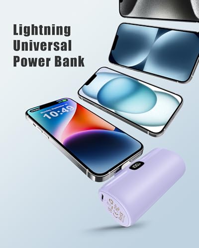 Mini 5000mAh Fast Charging Portable Charger for iPhone 14/14 Pro Max/13/13 Pro/12/11/XS
| Travel Compact 20W Fast Charg