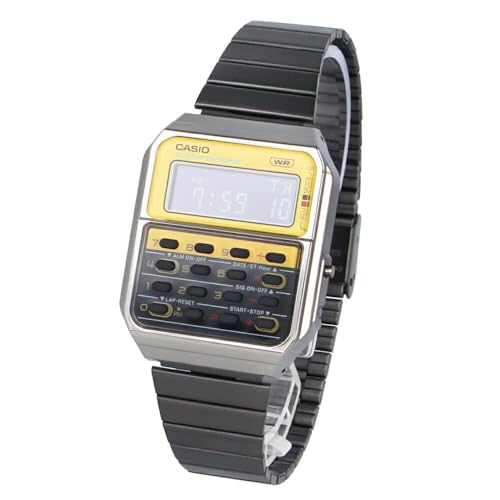 CASIO �J�V�I Heritage Colors CASIO CLASSIC CALCULATOR �r���v ���v ���j�Z�b�N�X �����Y ���f�B�[�X �f�W�^�� �C�G���[ CA-500WEGG-9B [���s�A���i]