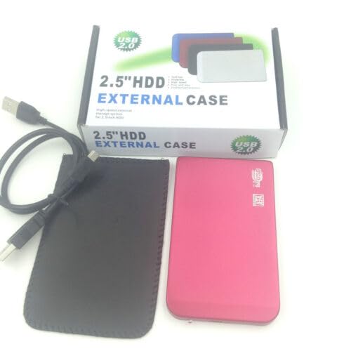 Trace TienYi 250GB 250GB External Portable 2.5" USB 2.0 Hard Drive HDD Pocket Size Pink