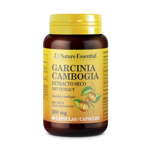 Garcinia Cambogia 60% HCA -90 capsulas- Pérdida de Peso acelerada- La Original de Nature Essential