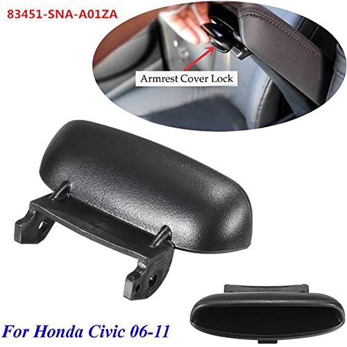 Image of Armrest Cover Lid Lock Center Console Latch for Honda Civic 83451-SNA-A01ZA