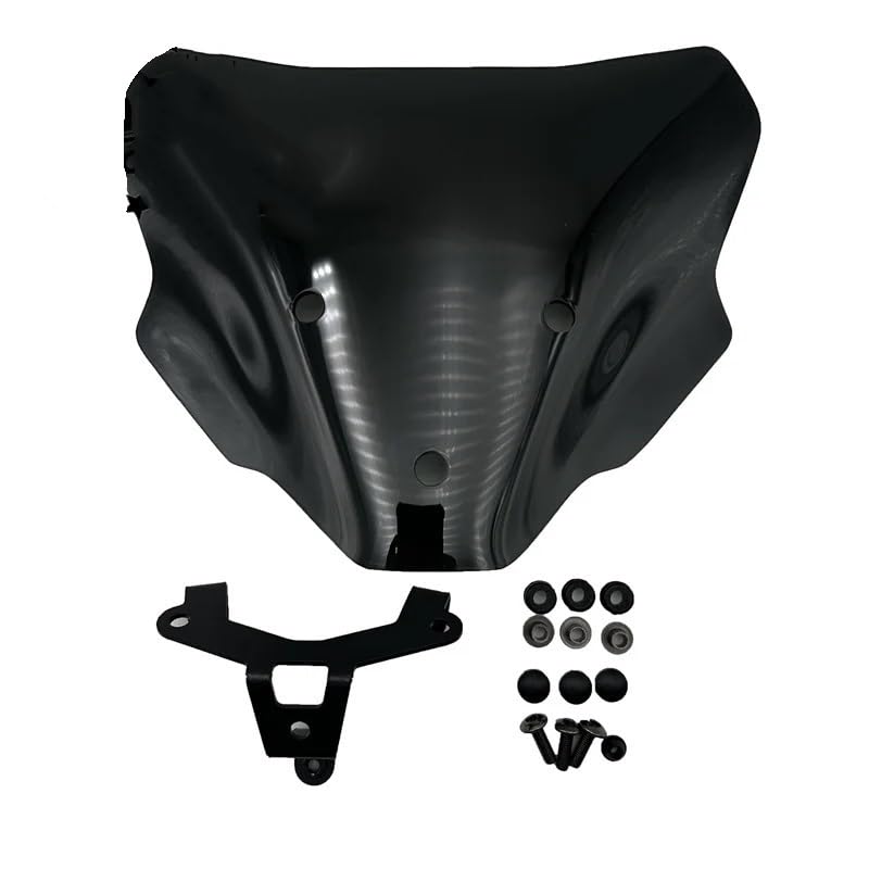 Kit déflecteur court MT-07 2025 2026 finition alu haut de gamme