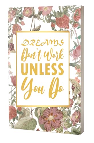 Image of AccuPrints Premium Soft Bound Notebook Diary for Girls and Women (A5,192 Ruled Pages with planner, 80 GSM) (Flower Perfect)
