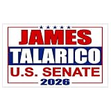 James Talarico Texas Senator 2026 Sticker Car Decal Bumper Sticker 3x5 Inch